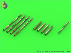 Master AM-48-111 De Havilland Mosquito NF Mk.II / FB Mk.VI - Kit de tube Pitot et d&amp;#39;armement (mitrailleuses Browning .303 et embouts Hispano 20 mm)