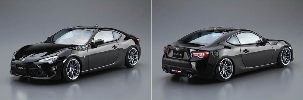 Aoshima 05179 TOYOTA ZN6 TOYOTA86 16 with CUSTOM WHEELS 1/24 – zdjęcie 2