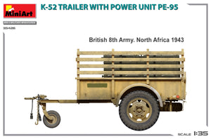 MiniArt 35426 K-52 TRAILER w/POWER UNIT PE-95 1/35 – zdjęcie 4
