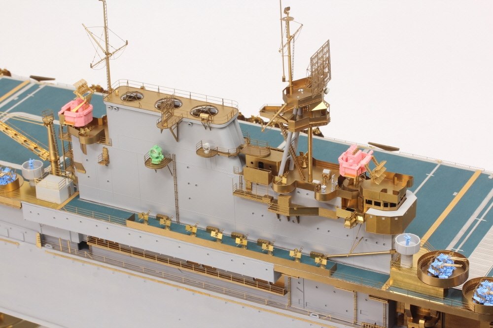 Pontos 27010fn 1/200 USS CV-6 Enterprise 1942 Detail Up Set (Teak Tone wooden deck) 1/200 – zdjęcie 24