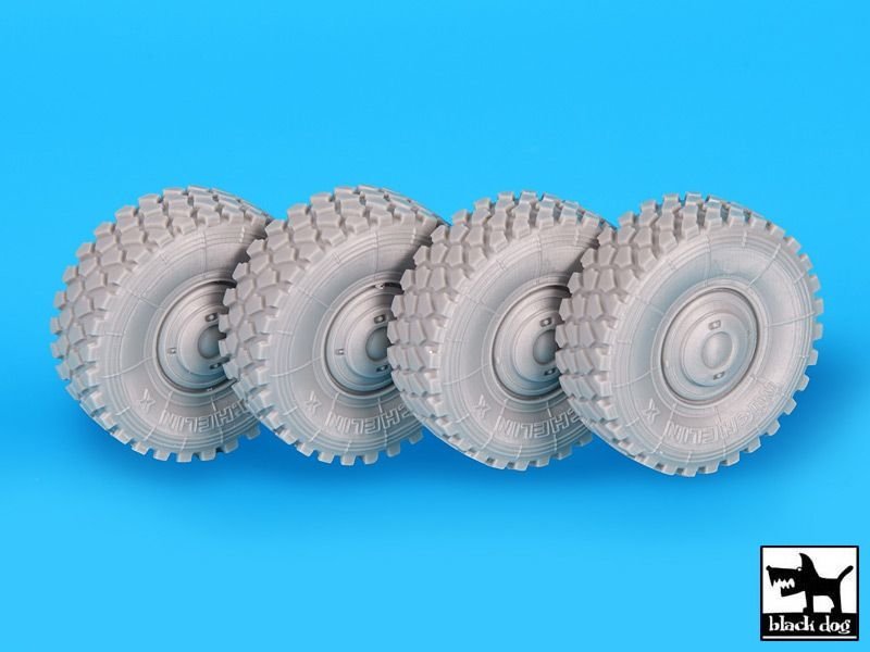 Black Dog T35196 Dingo wheels accessories set 1/35 – zdjęcie 3