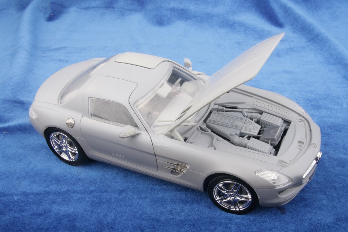 KA Models KE-24053 Mercedes SLS DETAIL-UP ETCHED PART 1/24 – zdjęcie 3