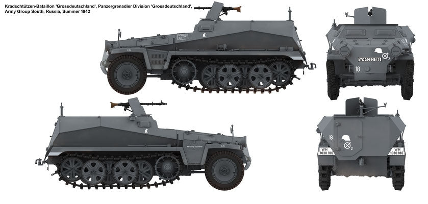 Das Werk DW16018 Sd.Kfz. 250/1 Ausf. A 1/16 – zdjęcie 2