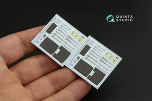 Quinta Studio QD32119 F-15E 3D-Printed &amp;amp; colored Interior on decal paper (Tamiya) 1/32 – image 13