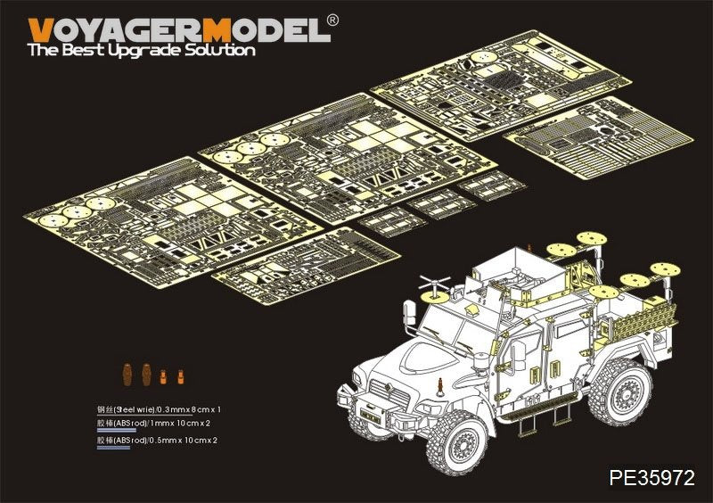 Voyager Model PE35972 Modern British Husky T.S.V. Basic For MENG VS-009 1/35