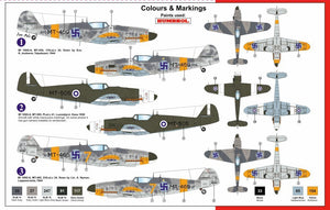 AZmodel AZ7517U Messerschmitt Bf 109G-6 BRAK PUDEŁKA 1/72 – zdjęcie 2