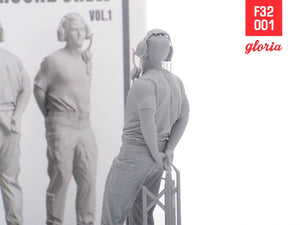 Gloria F32001 Ground Crew US Air Force vol.1 3D Printed Figures 1/32 – immagine 5