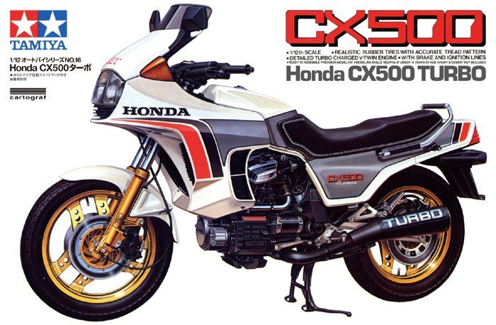 Tamiya 14016 Honda CX500 Turbo 1/12