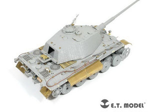 E.T. Model E35-102 WWII German KING TIGER （Henschel Turret）(For DRAGON Kit) 1/35 – zdjęcie 6