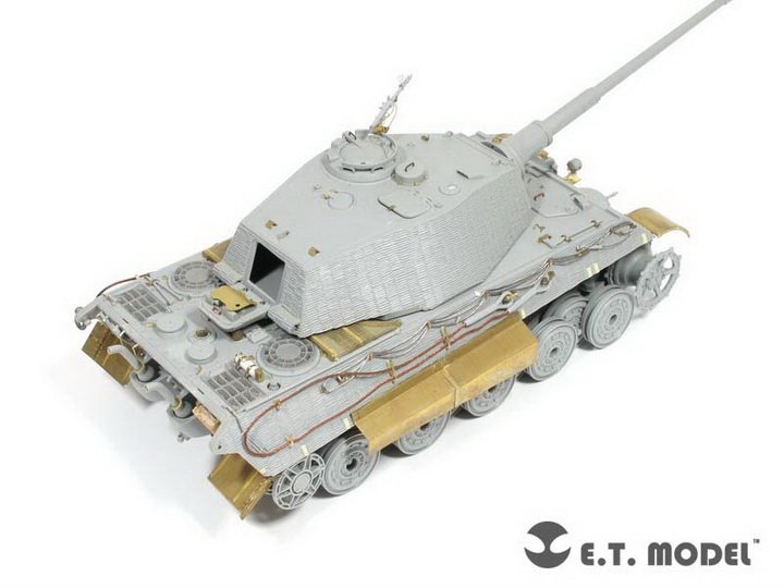 E.T. Model E35-102 WWII German KING TIGER （Henschel Turret）(For DRAGON Kit) 1/35 – zdjęcie 6
