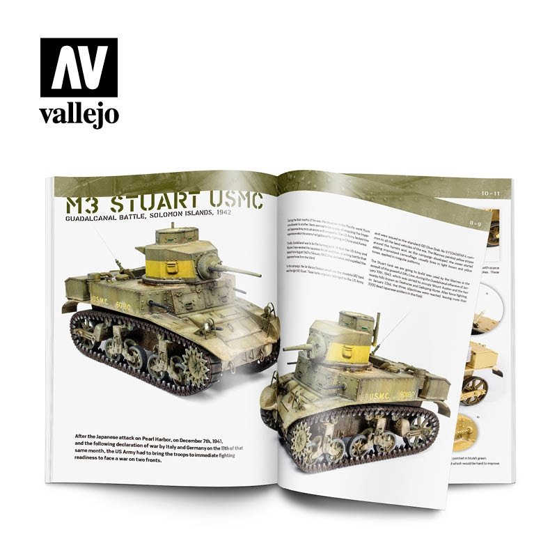 Vallejo 75019 WWII US ARMY in Europe and the Pacific - ENGLISH/SPANISH – zdjęcie 2