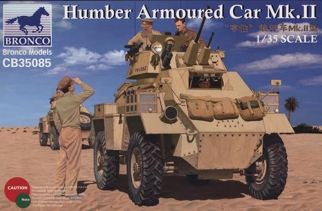 Bronco CB35085 Humber Armoured Car Mk. II 1/35