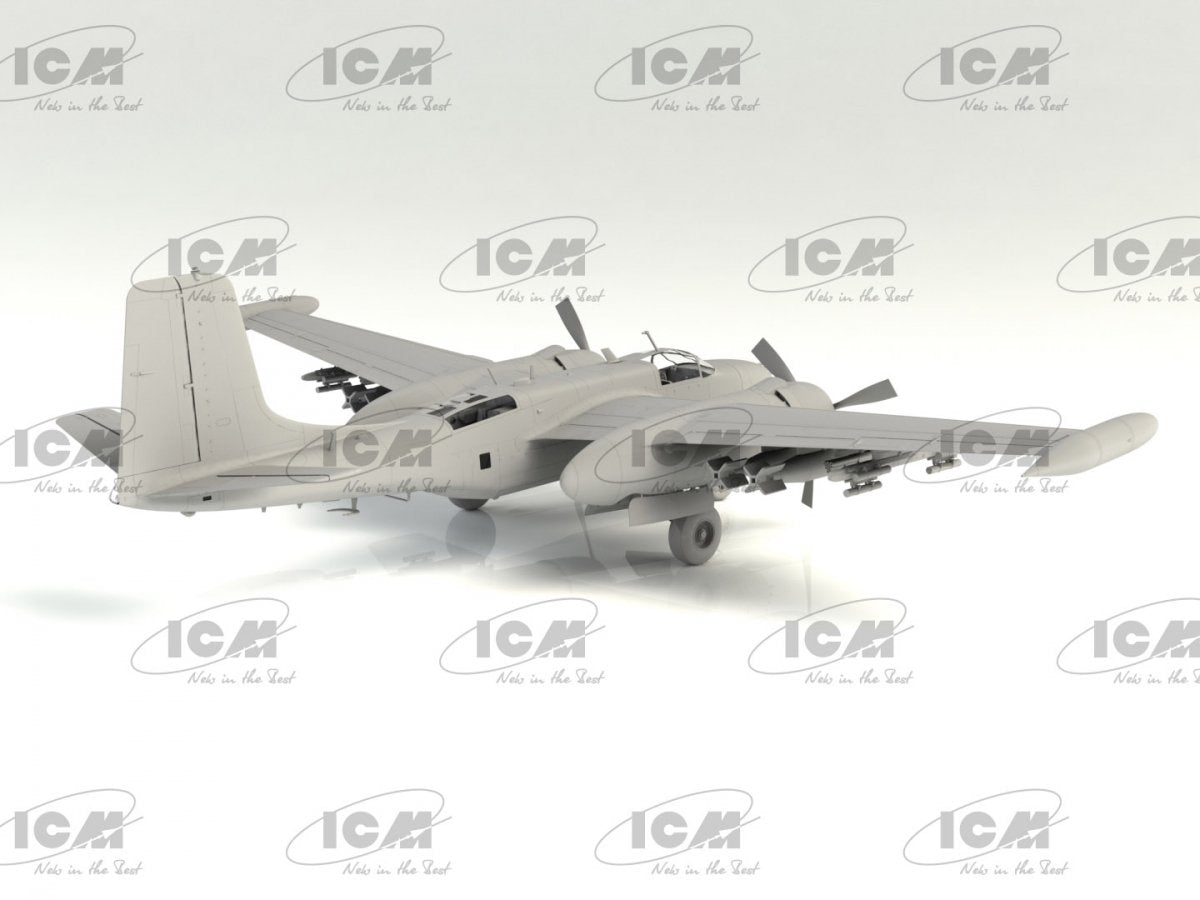 ICM 48279 B-26K Counter Invader USAF Vietnam War Attack Aircraft 1/48 – zdjęcie 5