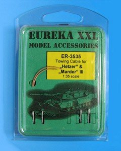 Eureka XXL ER-3535 Towing cable for Jagdpanzer Hetzer, Marder III and derivatives 1/35
