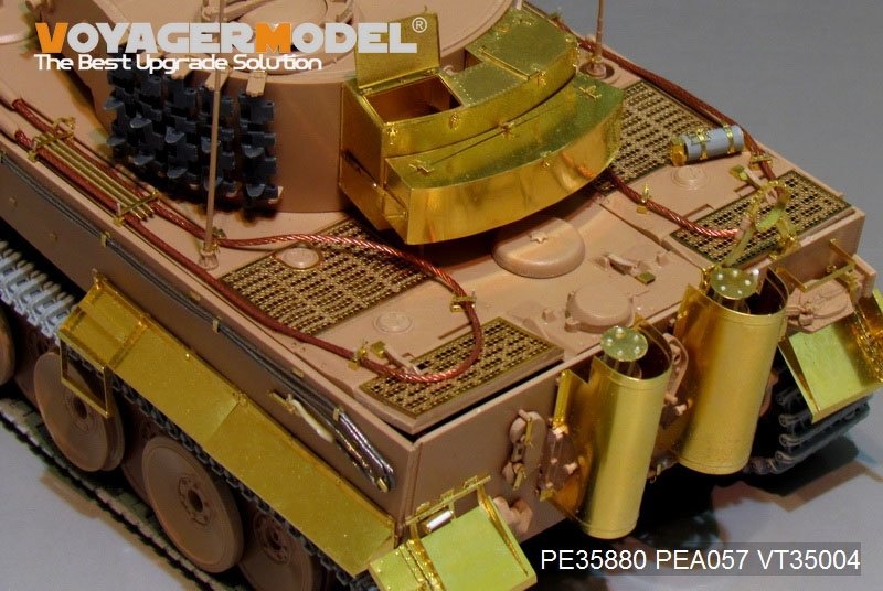 Voyager Model PE35880 WWII German Tiger I MID Production for RMF 1/35 – zdjęcie 6