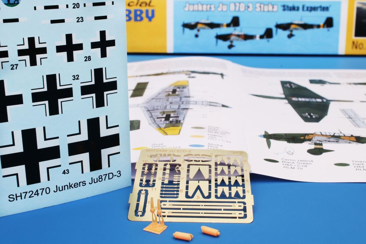 Special Hobby 72470 Junkers Ju 87D-3 Stuka ‘Stuka Experten’ 1/72 – zdjęcie 10
