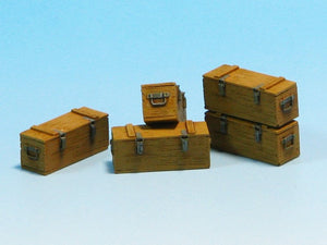 Eureka XXL E-014 Wooden Ammo Boxes for 5 cm Kw.K.39 1/35 – zdjęcie 3
