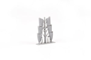 Eduard 648898 Hurricane Mk. I exhaust stacks PRINT HOBBY BOSS 1/48 – zdjęcie 4