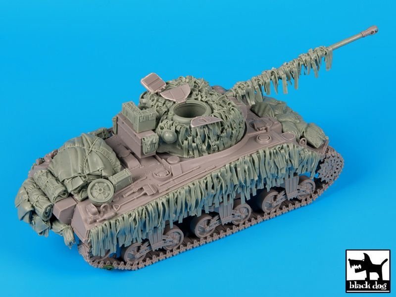 Black Dog T35138 British Sherman Firefly hessian tape N 1/35 – image 4