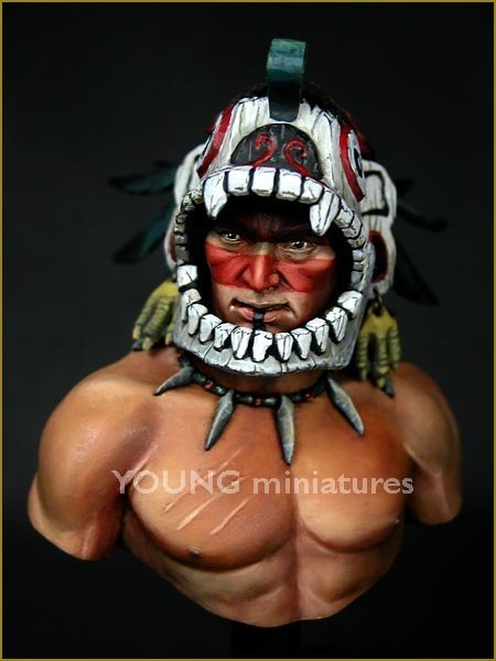 Young Miniatures YH1819 Aztec Warrior 1/10 – image 4