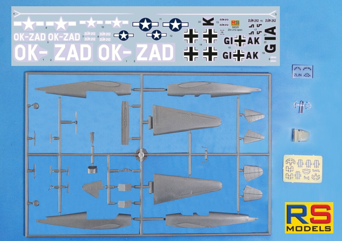 RS Models 92304 Zlin Z-XII Cz. Sport Aircraft 1/72 – immagine 3