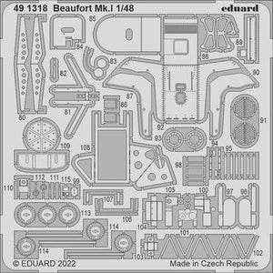 Eduard BIG49360 Beaufort Mk. I PART I ICM 1/48 – zdjęcie 2