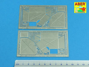 Aber 25020 Rear boxes for (Sd.Kfz. 171) Panther Ausf.A 1/25 – zdjęcie 2