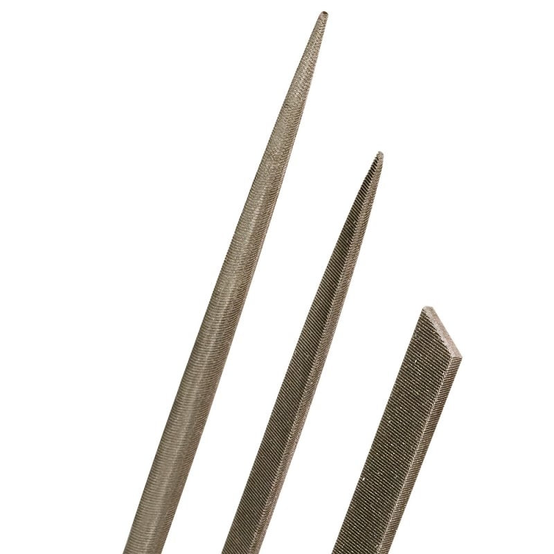 Modelcraft PKF3443-2 3 Pce Precision Needle File Set Swiss Style (160mm) – zdjęcie 2