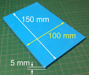 Omask 90004 Foam for plugs 5 mm (100x150 mm) 2 pcs – image 2