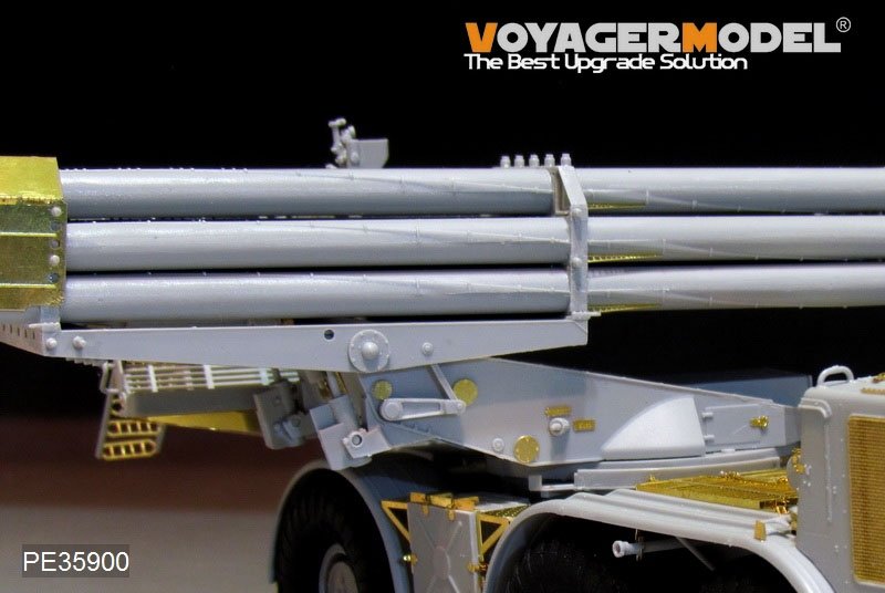 Voyager Model PE35900 Modern Russian 9P140 TEL of 9K57 Uragan(BM-27) MLRS Basic For TRUMPETER 1/35 – zdjęcie 14
