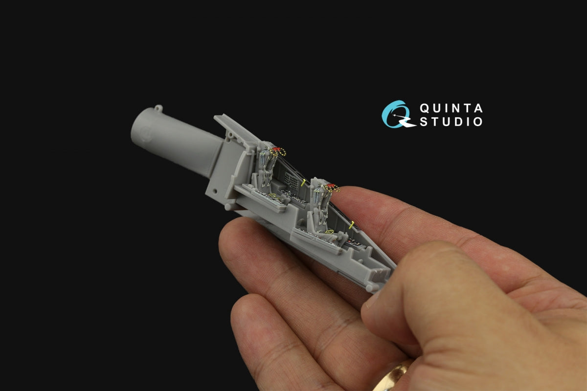 Quinta Studio QD72091 F-4D 3D-Printed &amp;amp; coloured Interior on decal paper (Fine Molds) 1/72 – zdjęcie 11
