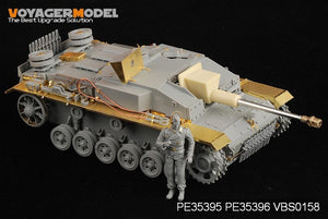 Voyager Model PE35395 WWII German StuG.III Ausf.F8 Late Production Basic For DRAGON 6644 1/35 – zdjęcie 5