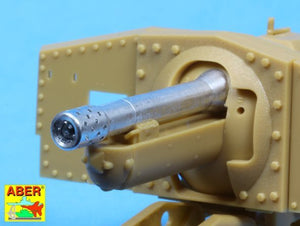 Aber 35L-139 Barrel for hungarian 40/43M Zrinyi 105mm assault gun Bronco 1/35 – zdjęcie 3