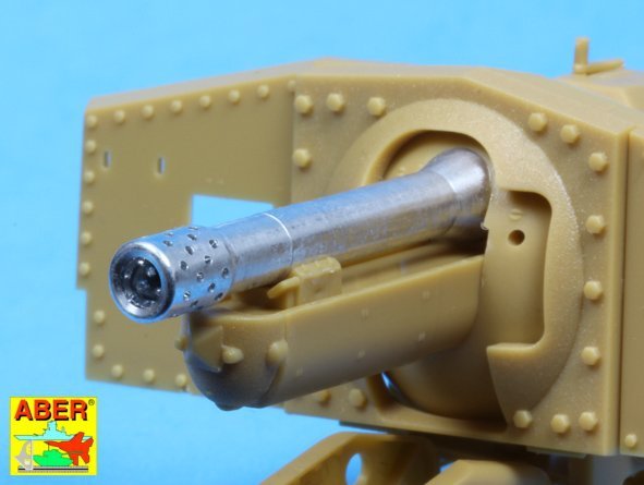 Aber 35L-139 Barrel for hungarian 40/43M Zrinyi 105mm assault gun Bronco 1/35 – zdjęcie 3