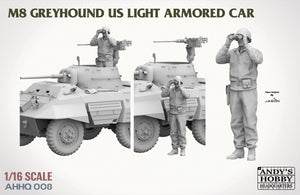 Andy&amp;#39;s Hobby Headquarters AHHQ-008 M8 Greyhound US light Armored Car 1/16 – zdjęcie 6