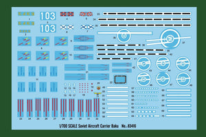 Hobby Boss 83416 Soviet Aircraft Carrier Baku 1/700 – image 5