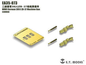 E.T. Model EA35-073 WWII German 38(t) ZB-37 Machine Gun For DRAGON Kit 1/35 – zdjęcie 2