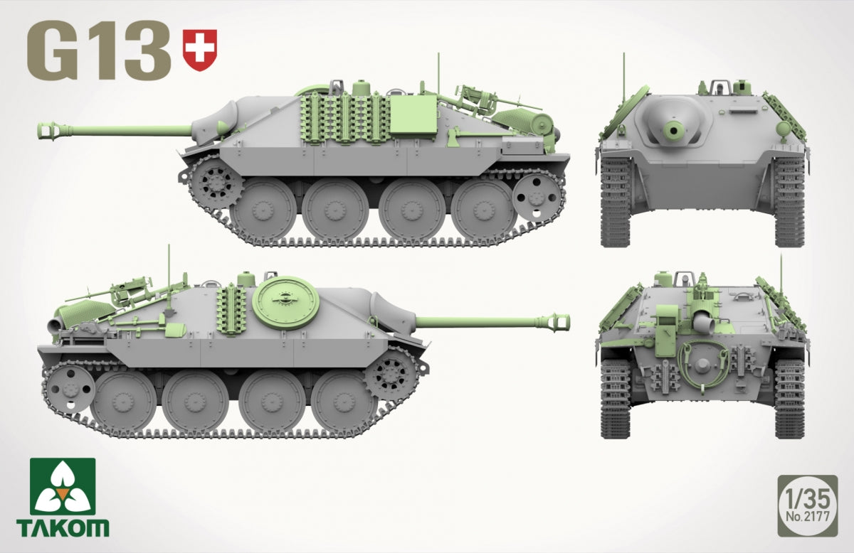Takom 2177 Pzj G13 1/35 – zdjęcie 3