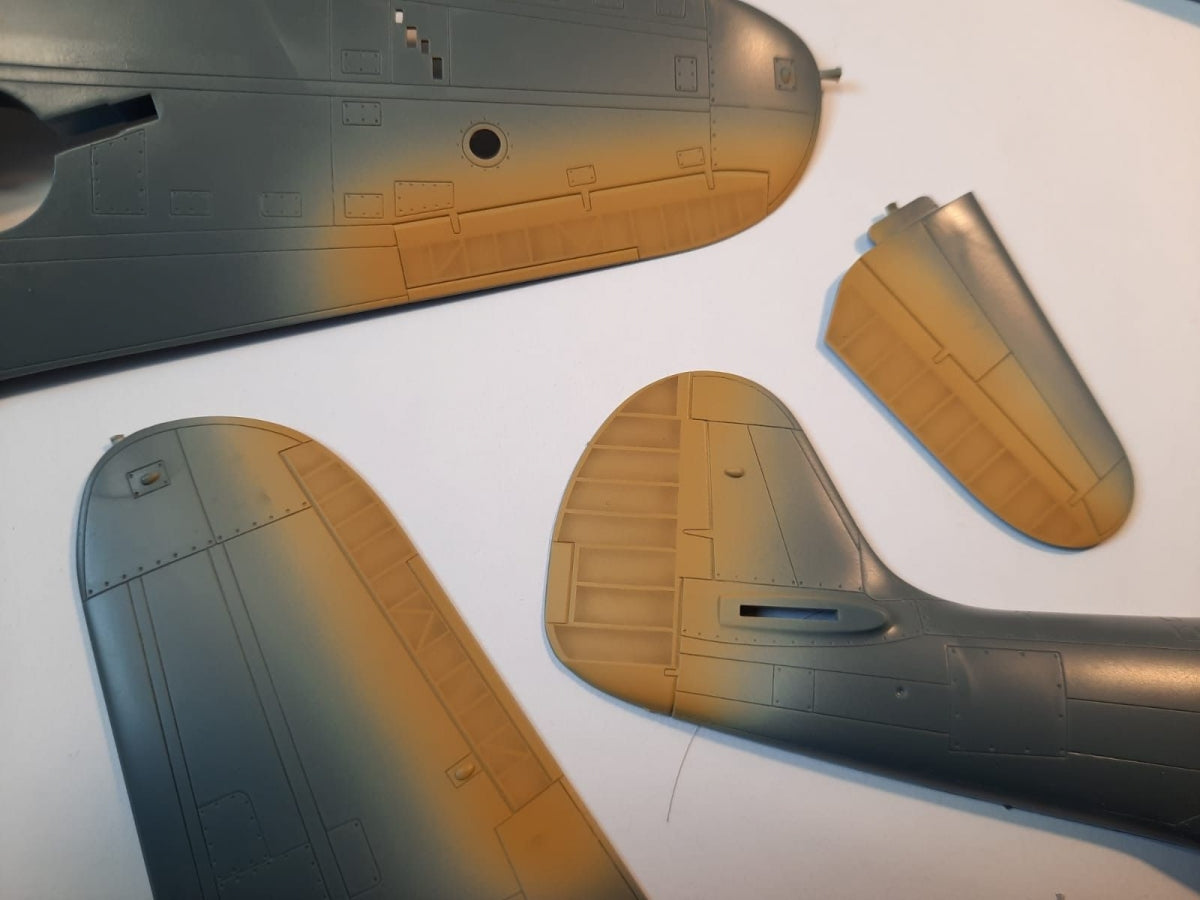 Omask 64003 P-39/P-400 masks for control surfaces (for Eduard) 1/48 – zdjęcie 5