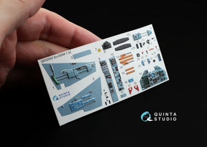 Quinta Studio QD32002 Su-25SM 3D-Printed &amp;amp; colored Interior on decal paper (for Trumpeter kit) 1/32 – image 6