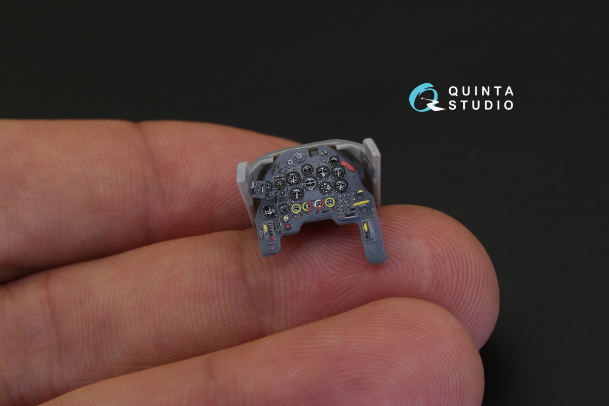 Quinta Studio QD48092 Ju 87D/G 3D-Printed &amp;amp; coloured Interior on decal paper (for Hasegawa kit) 1/48 – zdjęcie 9