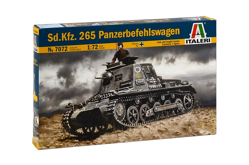 Italeri 7072 Sd.Kfz..265 Panzerbefhelswagen 1/72