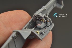 Quinta Studio QD72037 Bf 109 G-6 3D-Printed &amp;amp; coloured Interior on decal paper (Tamiya) 1/72 – zdjęcie 10