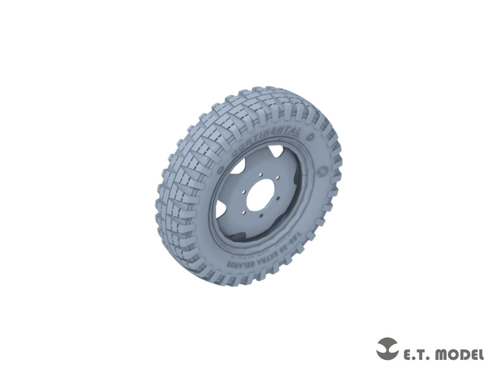 E.T. Model P35-169 WWII German 3t 4x2 Cargo Truck Sagged Wheels 1/35 – zdjęcie 5