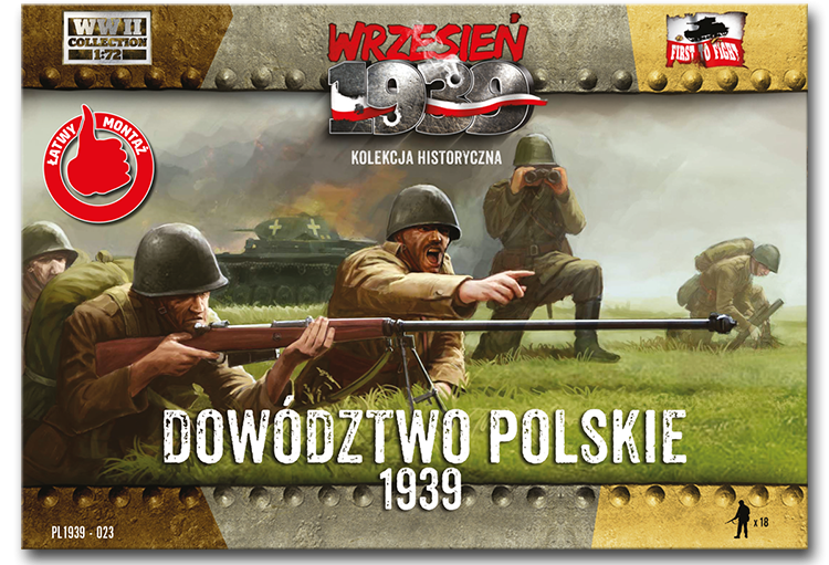 First to Fight PL023 - Dowództwo Polskie 1/72 – zdjęcie 2