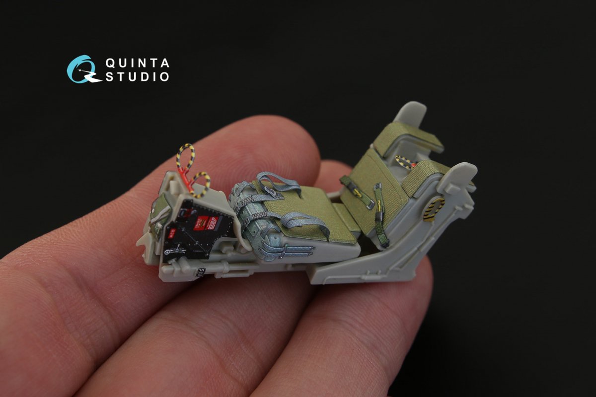 Quinta Studio QR32003 GRU-7A ejection seats for F-14A (2pcs) (for Tamiya kit) 1/32 – zdjęcie 7