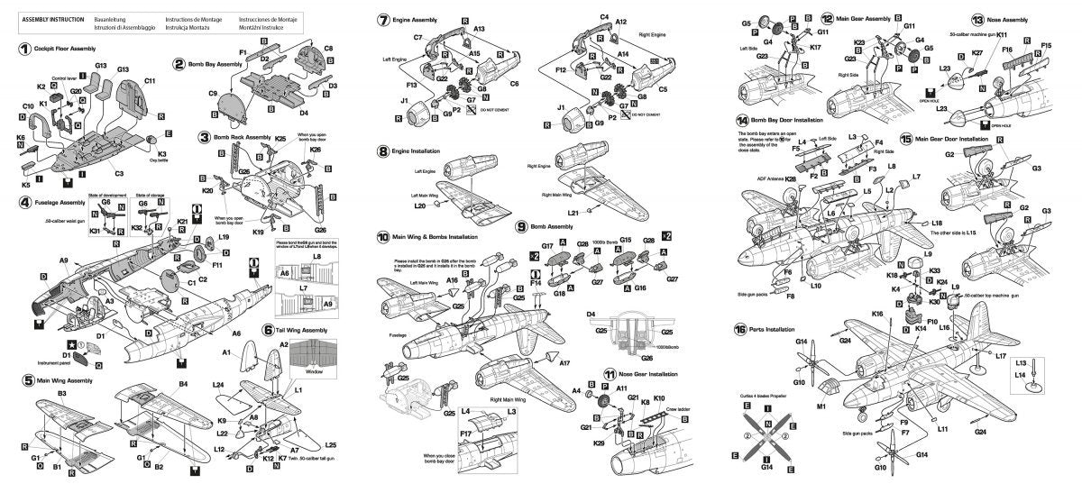 Hobby 2000 72058 B-26B Marauder (HASEGAWA + CARTOGRAPH + MASKS) 1/72 – image 3