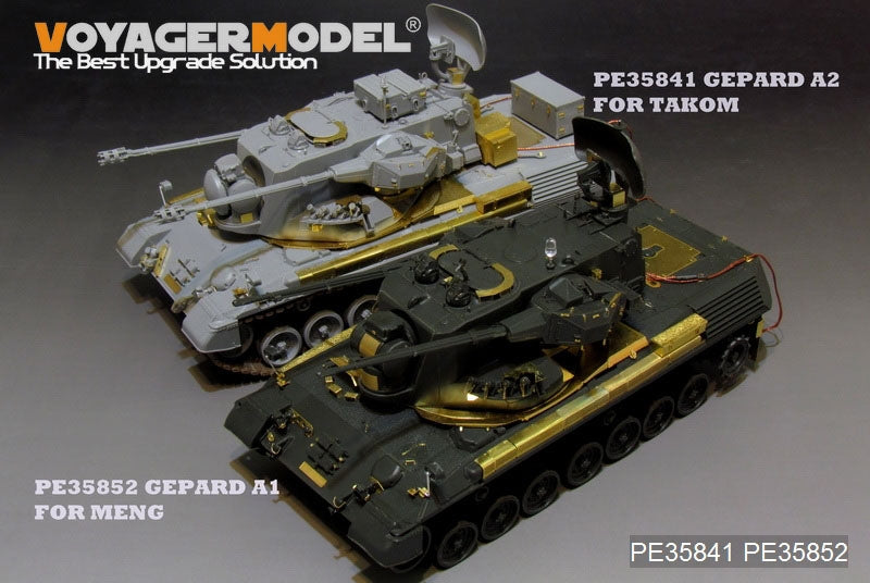 Voyager Model PE35852 Modern German Gepard A1 SPAAG Basic For MENG TS-030 1/35 – zdjęcie 12