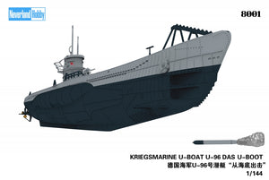 Neverland Hobby 8001 KRIEGSMARINE U-BOAT U-96 DAS U-BOOT 1/144 – immagine 6