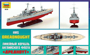 Zvezda 9039 Battleship Dreadnought 1/350 – zdjęcie 10